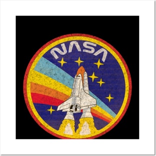 nasa Rocket Logo Posters and Art